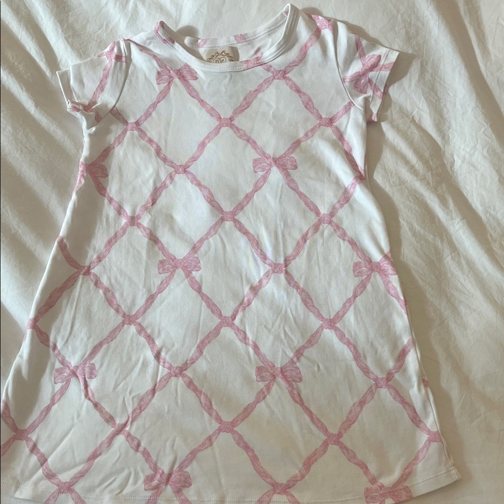 The Beaufort Bonnet Company (TBBC) Belle Mead Bow pima play dress